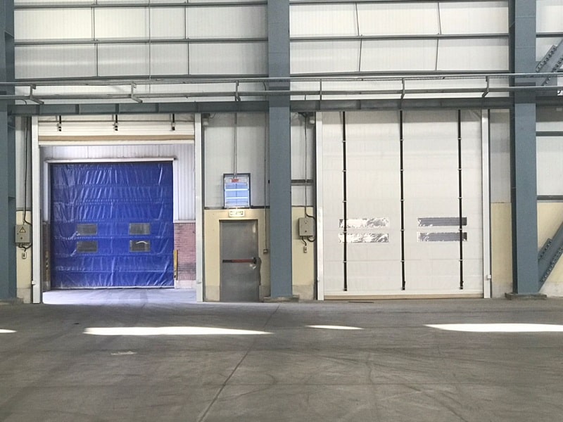 درب‌های سریع بازشو فولد آپ Evanddoor